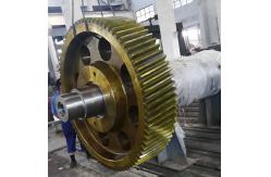 China Rotary Kiln / Cooler Casting 20Mode Mill Pinion Gears And Girth Gear supplier