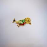 Electroplating Bird Embroidery Patch For Dress And Personal Adornment for sale