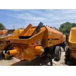 Shacman HBT8018 Used Trailer Concrete Pump Mixer 186 KW With Deutz Engine for sale