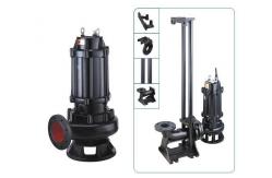 China WQ Submersible Sewage Pump 10m3/H -1300m3/H Cast Iron Dirty Water Pump supplier