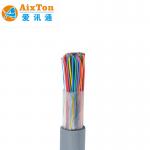 Indoor Telephone Cable 24Awg 26Awg PVC Jacket Bare Copper/CCA Conductor Communication Cable 100 Pair Type Drop Wire for sale