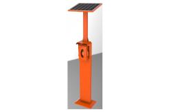 China Vandal Proof Roadside Emergency Phone with Solar Powered, Campus Emergency Phone Pillar supplier