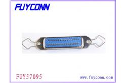 China 14 24 36 50Pin Centronic Solder Female Ribbon Connector with Spring Latches supplier