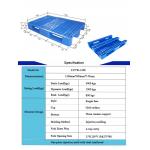 Dark Blue HDPE Reversible Plastic Pallets 1200 X 800 Grid Surface