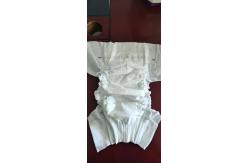 China 3D Leak Guard Baby B Grade Diapers With Elastic Waistband Breathable Backsheet supplier