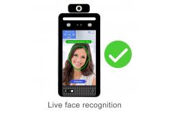 China C19 Eu Digital Face Recognition Temperature Scanner Italia Green Pass Scanner supplier