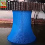 Bule Color 50 Meters Long 1.2 Meters High Extruded Plastic Netting for sale