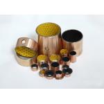 POM Bearing Lined With Bronze , Powder Sintered Metal Bearings And Steel Backed for sale