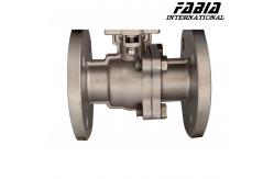 China Easy-To-Maintain Pneumatic Two-Piece Flanged Ball Valve supplier