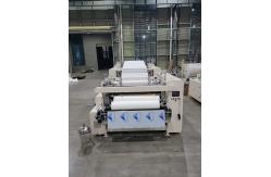 China Nice Design Dot To Dot Lamination Embossing Kitchen Towel Paper Rewinding Machine supplier