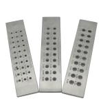 Square Shape Tungsten Carbide Wire Drawplate Steel Alloy 210*50*10mm for sale