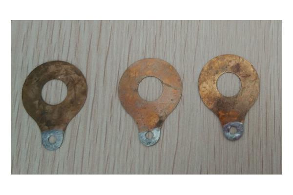 38x15mm Copper Electrodes Sheet For Making Ultrasonic Transducer