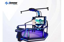 China Large Space Station 9D VR Shooting Game Machine One Year Warranty supplier