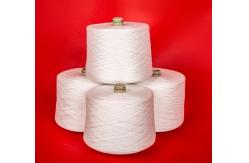 China Textile Polyester Ring Spun Yarn For T Shirts , Crease Resistant Polyester Yarn supplier