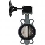 Customized support ODM EPDM Lined Pneumatic Actuator Wafer Type Control Butterfly Valve for sale