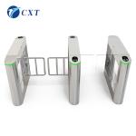 Acrylic Swing Barrier Gate Indoor Automatic With Colored Lights135c for sale