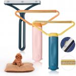 Portable Plastic Metal Uproot Lint Dust Clothes Hair Remover Roller For Couch Carpet for sale