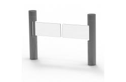 China 600mm Width IP44 Swing Barrier Gate BLDC Motor Pedestrian Turnstile Gate supplier