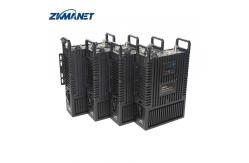 China ZKMANET3261 43dBm 40km  Frequency Hop Manpack IP Mesh Radio For Fire Department supplier