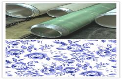 China 165M 155M Standard Wallpaper Rotary Printing Screen For Textile Machinery Spare supplier