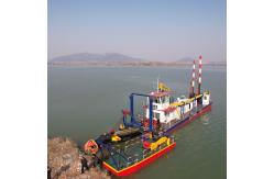 China Good Quality Cutter Suction Dredging Mud Boat with Sand Pump supplier