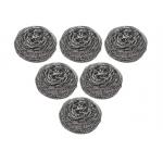 Strong Cleaning Stainless Steel Sponge Scrubber 10g For Plate / Removing Rust for sale