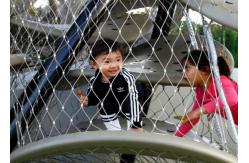 China Customized Playground Stainless Steel Wire Rope Netting Anti Rust supplier