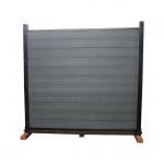 1.8m X 1.8m Wpc Fence Panels Embossed Co - Extrusion Outdoor Home Boards for sale