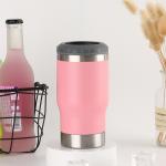 304 Stainless Steel Portable Water Cup for Reusable Practicality Pink