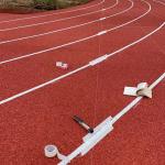 IAAF Certification Rubber Tartan Running Tracks EPDM Jogging Track System