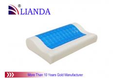 China Gel Memory Foam Pillow Visco Elastic Icy Cooling Cover Machine Washable supplier