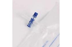 China T / Cross Valve 2000ml Drainage Collection Disposable Urine Bags Transparent OEM supplier