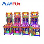 PlayFun Kids Coin Operated Redemption Arcade Game Small Hammer Hitting Beating Machine for Children for sale