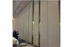 China 65 Mm Wood Material Office Sliding Partition Wall 3-5 Years Warranty supplier