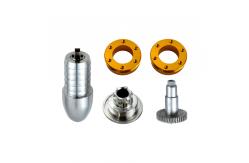 China 4 Axis Aluminum Turned Parts Aerospace CNC Machining supplier