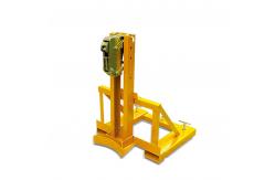 China 360kg Fork Mounted Drum Grabbers Drum Gripper Lift Tool Forklift Attachments supplier