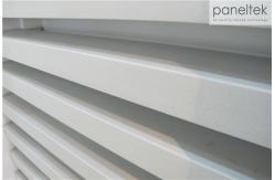 China Ceramic Baguettes Sun Shading Louvers 50 * 100mm With Hollow Structure supplier