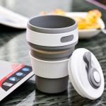Lightweight 350ML Foldable Collapsible Silicone Coffee Cup