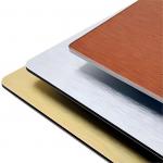 B1 A2 PVDF Alucbond Aluminum Composite Panel for Outdoor Curtain Wall Eaves  Indoor Shelter Ceiling Signage Board for sale
