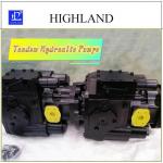 Compact Design Tandem Hydraulic Pumps With Multiple Control Modes for sale