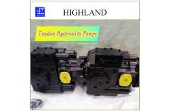 China Compact Design Tandem Hydraulic Pumps With Multiple Control Modes supplier