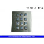 Illuminated Backlit Metal Keypad 3x4 Matrix for Low-lit / Dark Envirement for sale