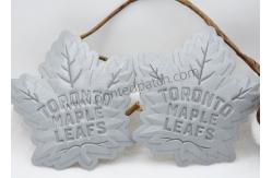 China Leaf Shape 8C 3M Reflective Labels Embossed TPU Patches Customized supplier