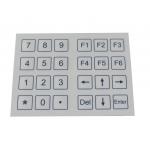 24 Keys Dust Proof Industrial Membrane Keypad With Dot Matrix for sale