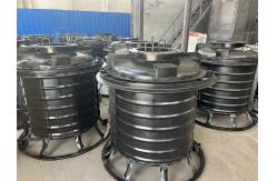 China Rotomolding Open Flame Rock N Roll Machine For Water Tank supplier