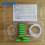 Factory Fiber Optical Plc Splitter With 1*16 Sc Upc/Apc Steel Tube Type for sale
