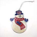 Christmas Promotional Keychain Santa Soft Enamel Keyrings