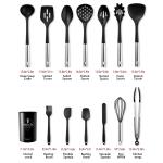 14pcs Kitchen Utensil Set Cooking Utensil Set Non-Stick Kitchen Cookware With Stainless Steel Handle Kitchen Gadgets for sale