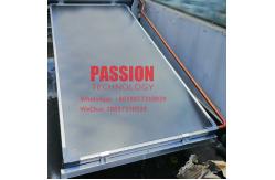 China Flat Plate Blue Titanium Solar Collector 250L Pressurized Solar Water Heater supplier