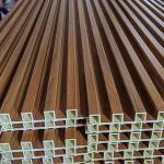 Wood composite interior fluted panels wpc wall panel cladding for indoor decoration for sale